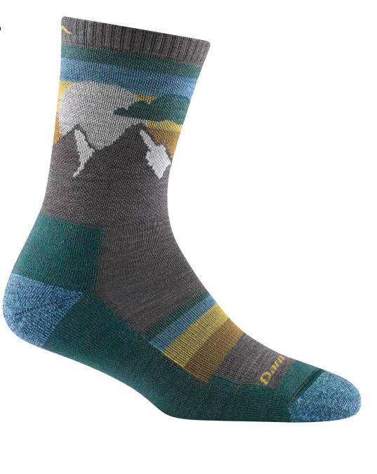 Sunset Ledge W Micro Crew Lightweight Cushion "Taupe" - Darn Tough