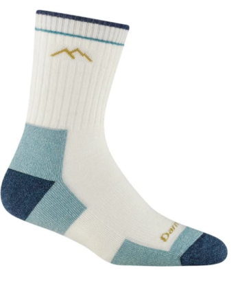 Hiker W Micro Crew Midweight Cushion "White Limited" - Darn Tough