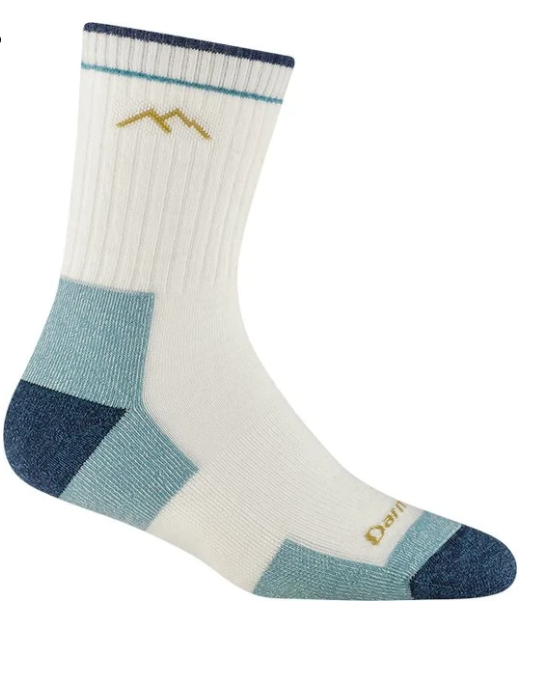 Hiker W Micro Crew Midweight Cushion "White Limited" - Darn Tough