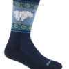 Vanna Grizzle W Boot Midweight Hiking Sock Cushion "Goat Blue" - Darn Tough