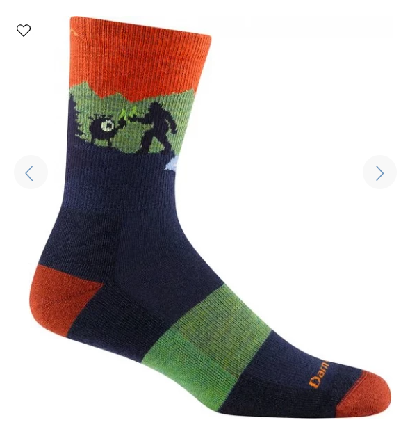 Close Encounters Micro Crew Midweight with Cushion "Eclipse" - Darn Tough