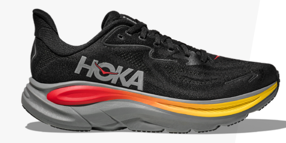 M Clifton 10"Black/Galactic Grey" -Hoka One One