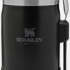 Mattermos Med skje 0,4L "Matt black"- Stanley