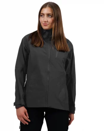 Glittertind 3-Lags Skalljakke Dame "Charcoal Art" - Jotunheim