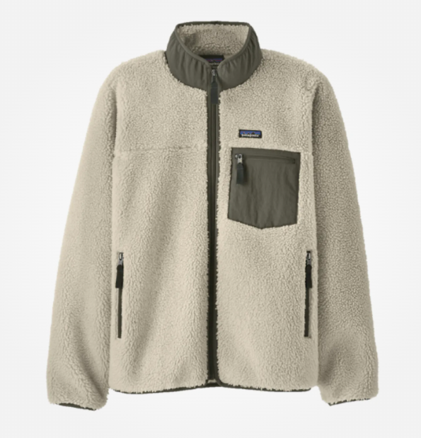 M´s Classic Retro-X JKT "Dark Natural W/Basin Green" - Patagonia
