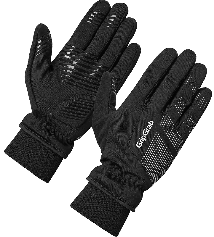 RIDE 2 Windproof Winter Gloves "Black" - GripGrab