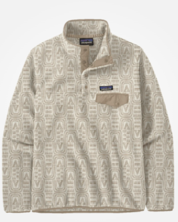 W's LW Synch Snap-T P/O "Dyno White" - Patagonia