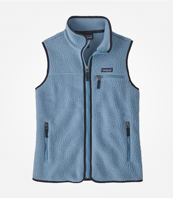 W´s Retro Pile Vest "Barnacle Blue" - Patagonia