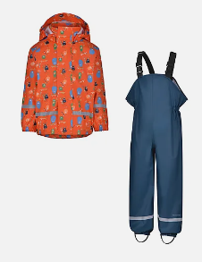 Russa Pu Regnsett "Vermilion Orange/Stargazer"- Jotunheim