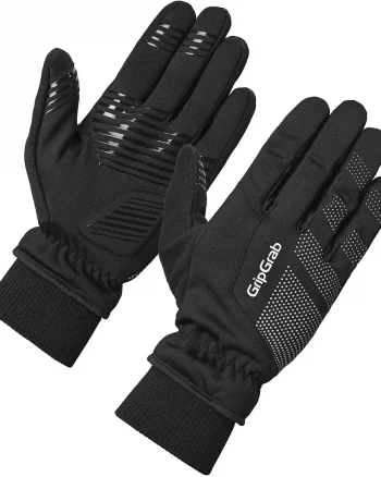 RIDE 2 Windproof Winter Gloves "Black" - GripGrab