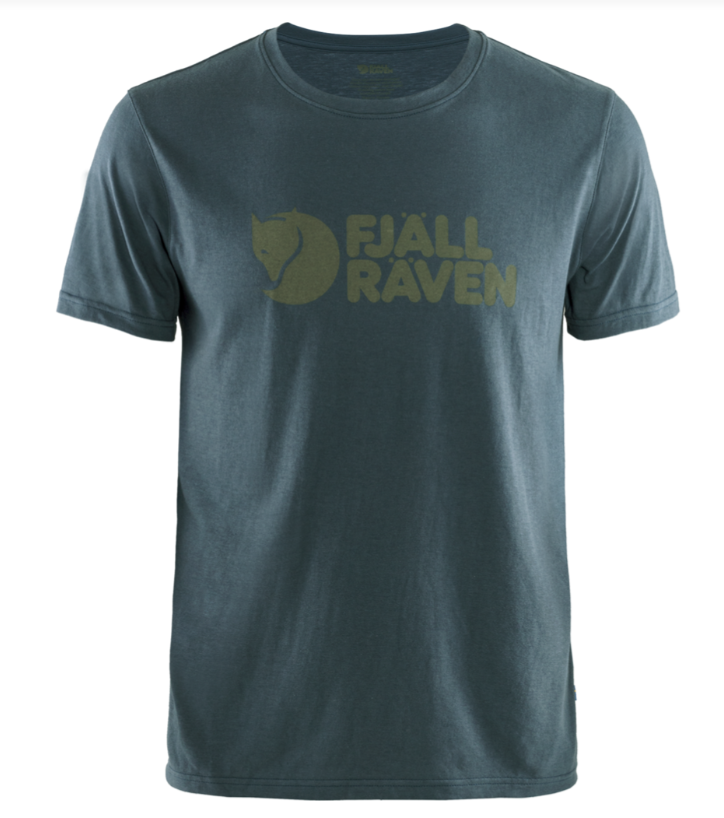 Logo T-Shirt M "Navy" - Fjällräven
