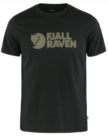 Logo T-Shirt M "Black" - Fjällräven