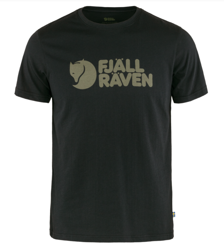 Logo T-Shirt M "Black" - Fjällräven