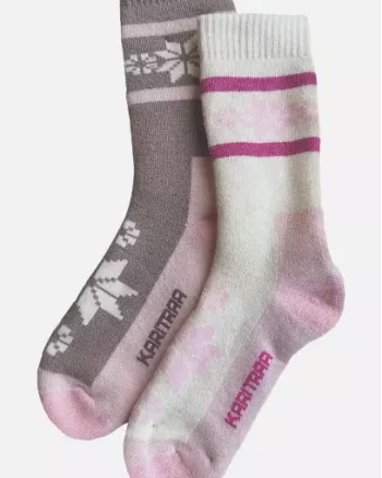 Rusa Sock 2PK "Mocha" - Kari Traa