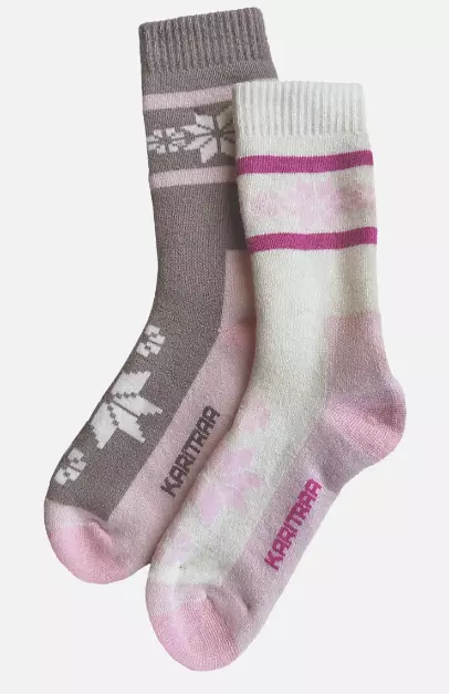 Rusa Sock 2PK "Mocha" - Kari Traa