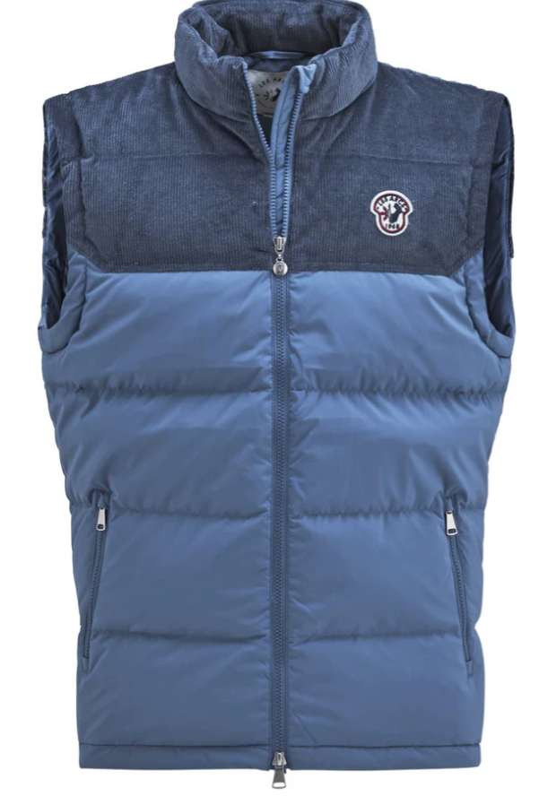 Andray cord vest M "BLUE"- Les arcs