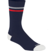 Fernande ski sock short "navy"- les arcs