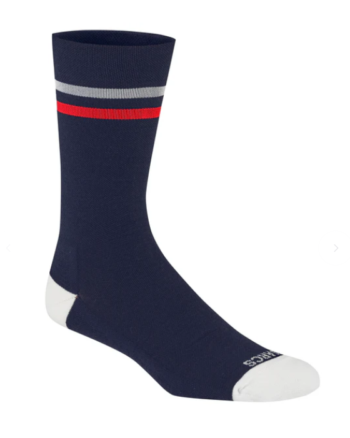 Fernande ski sock short "navy"- les arcs
