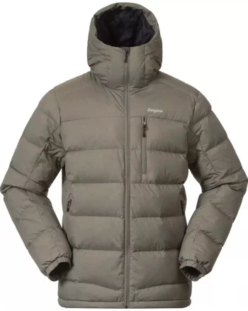 Warm Down Jacket Men "Green Mud" - Bergans
