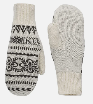 Selma Knit Mitters "off white"- Kari traa