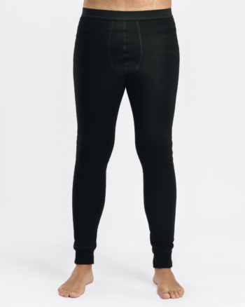 Fleecewool V2 Longs M´s "Jet Black" - Aclima