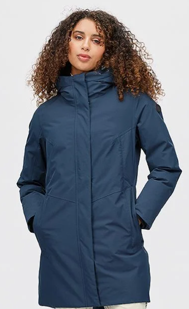 Aurora Warm Parkas Dame "marine"- Twentyfour