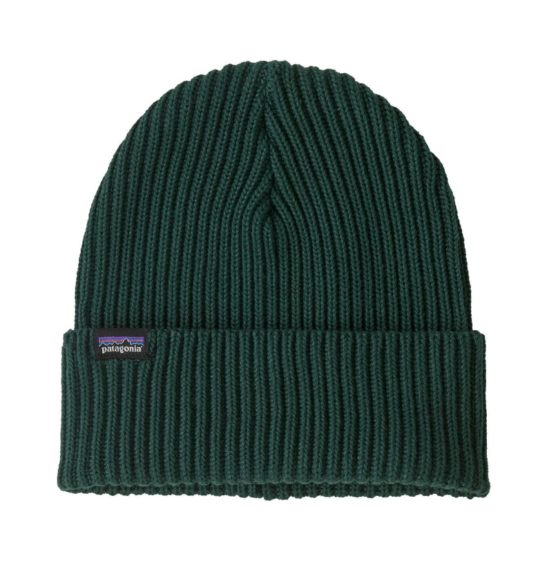 Fishermans Rolled Beanie One Size "Cascade Green" - Patagonia