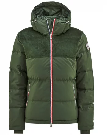Adeline Cord jacket W "Deep Forest" - Les Arcs