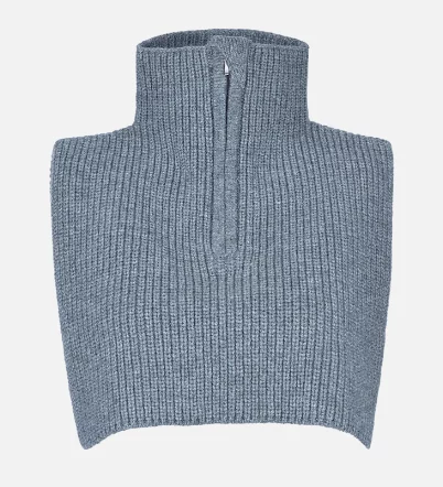 Avdalen Ullhals m/glidelås OS "Grey Melange" - Jotunheim