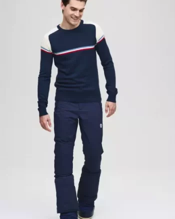 Edgard ski crew M "Navy" - Les Arcs