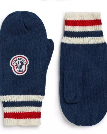 Pascale Knitted Mitt "Navy" - Les Arcs