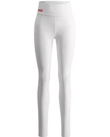 RaceX Classic High Waist Pants W "Bright White/Swix Red" - Swix