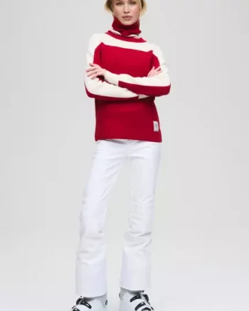 Odette roll neck W "Red"- Les Arcs