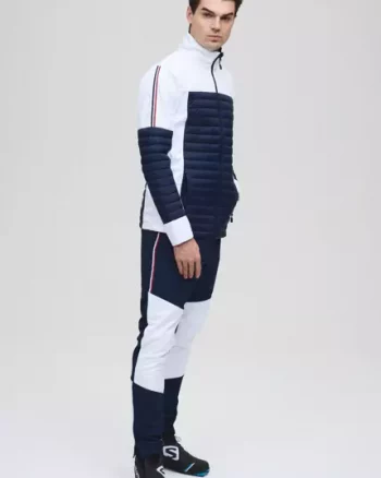 Matheo hybrid jacket M "White/navy"- les arcs