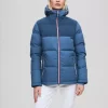 Adeline Cord jacket W "Blue" - Les Arcs
