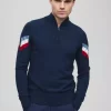 Elias ski polo M "Navy"- Les Arcs