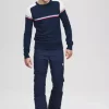 Edgard ski crew M "Navy" - Les Arcs