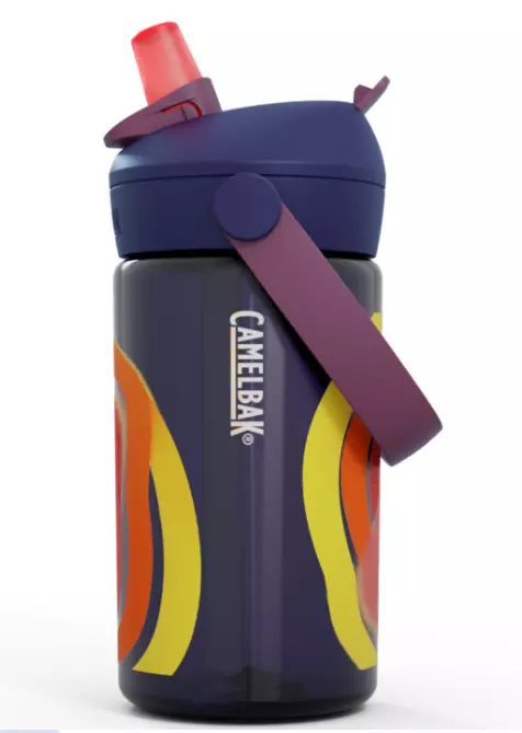 Drikkeflaske Thrive Flip Straw Kids "Cyclone" 0,4L - Camelbak