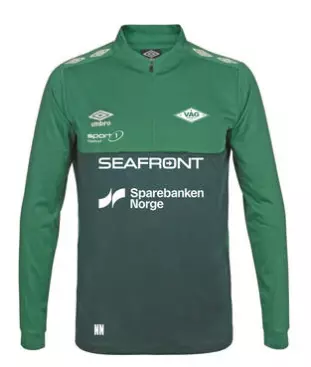 Umbro Ux pro Half Zip senior "grønn/hvit"