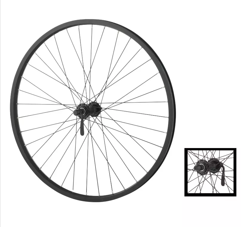 Forhjul 24" QR "Sort" - COG