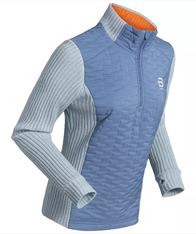 Half Zip Comfy 2.0 Wmn "Moonstone Blue" - Dæhlie