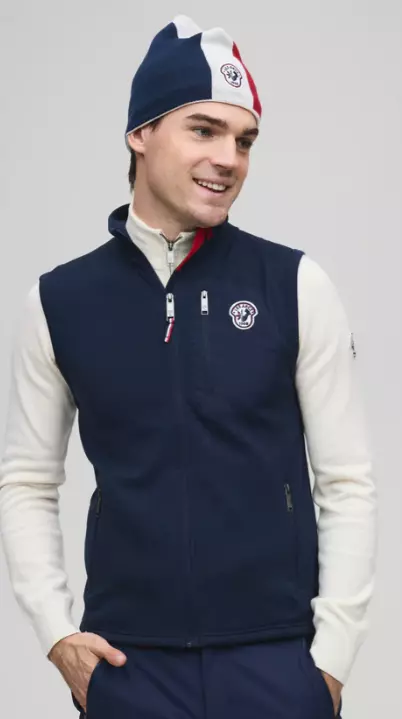 Michele Fleece vest "Navy" - Les Arcs