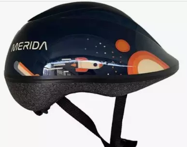 Sykkelhjelm Nox "Dark Blue/Orange" 47-53cm -Merida