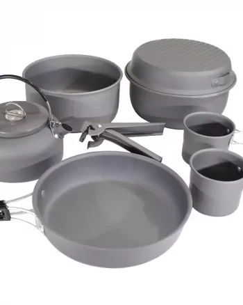 Kjelesett 8 deler m/kaffekjele Anodisert - Eagle