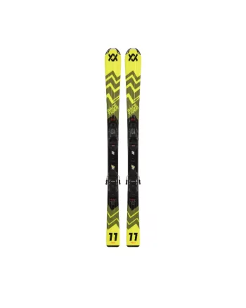 Racetiger JR Yellow + 4.5 Vmot JR BLK 80-90 - Völkl