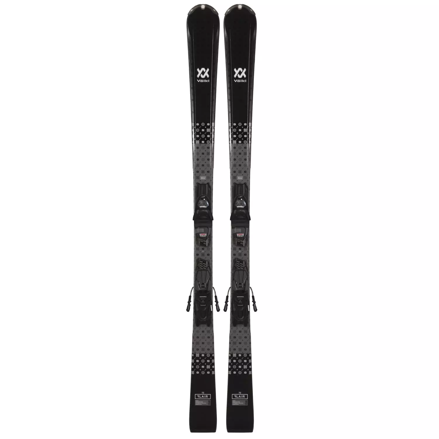 Alpinsett Flair 76 Lady v/Motion 10 Binding Black-Anthr-White
