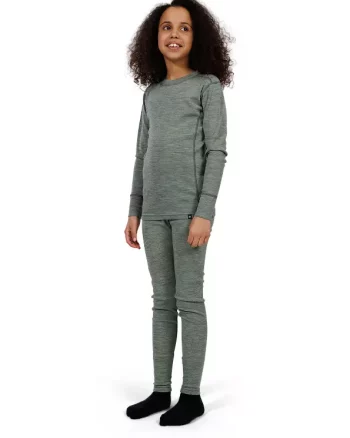 Uldalen Sett junior "ICEBERG GREEN"- Ronde