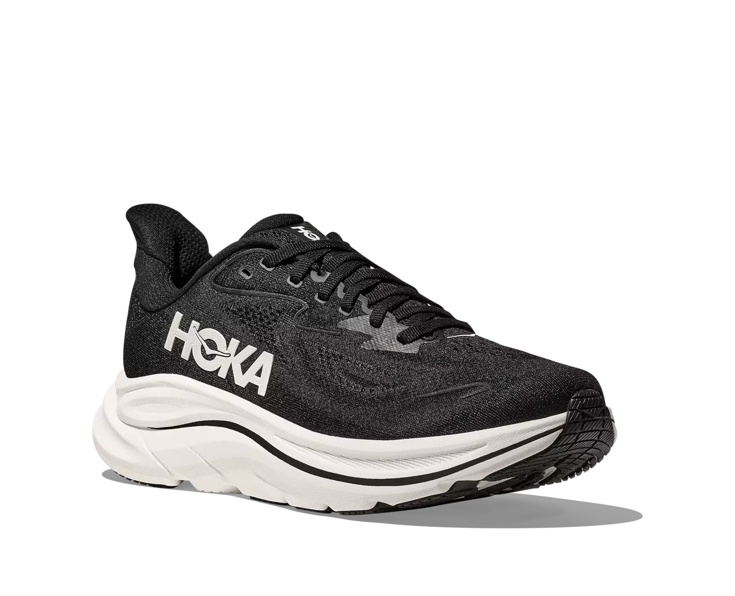 W Clifton 10 "BLACK / WHITE" - Hoka One One