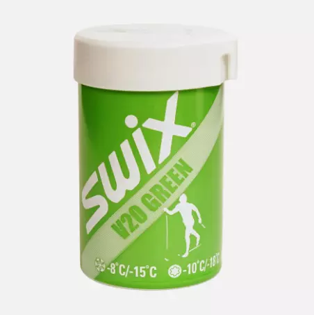 V20 Green Hardwax -8/-15C, 43g - Swix