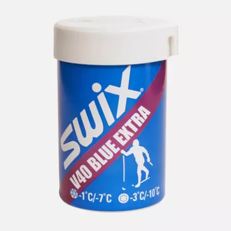 V40 Blue Extra Hardwax -1-7C, 43g - Swix